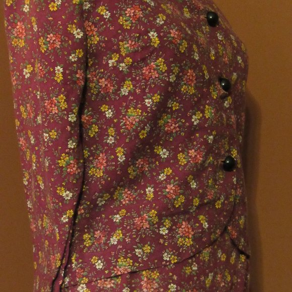 🎀 True Antique 1930's/1940's 2-Piece Skirt Set - XSP - Picture 7 of 16